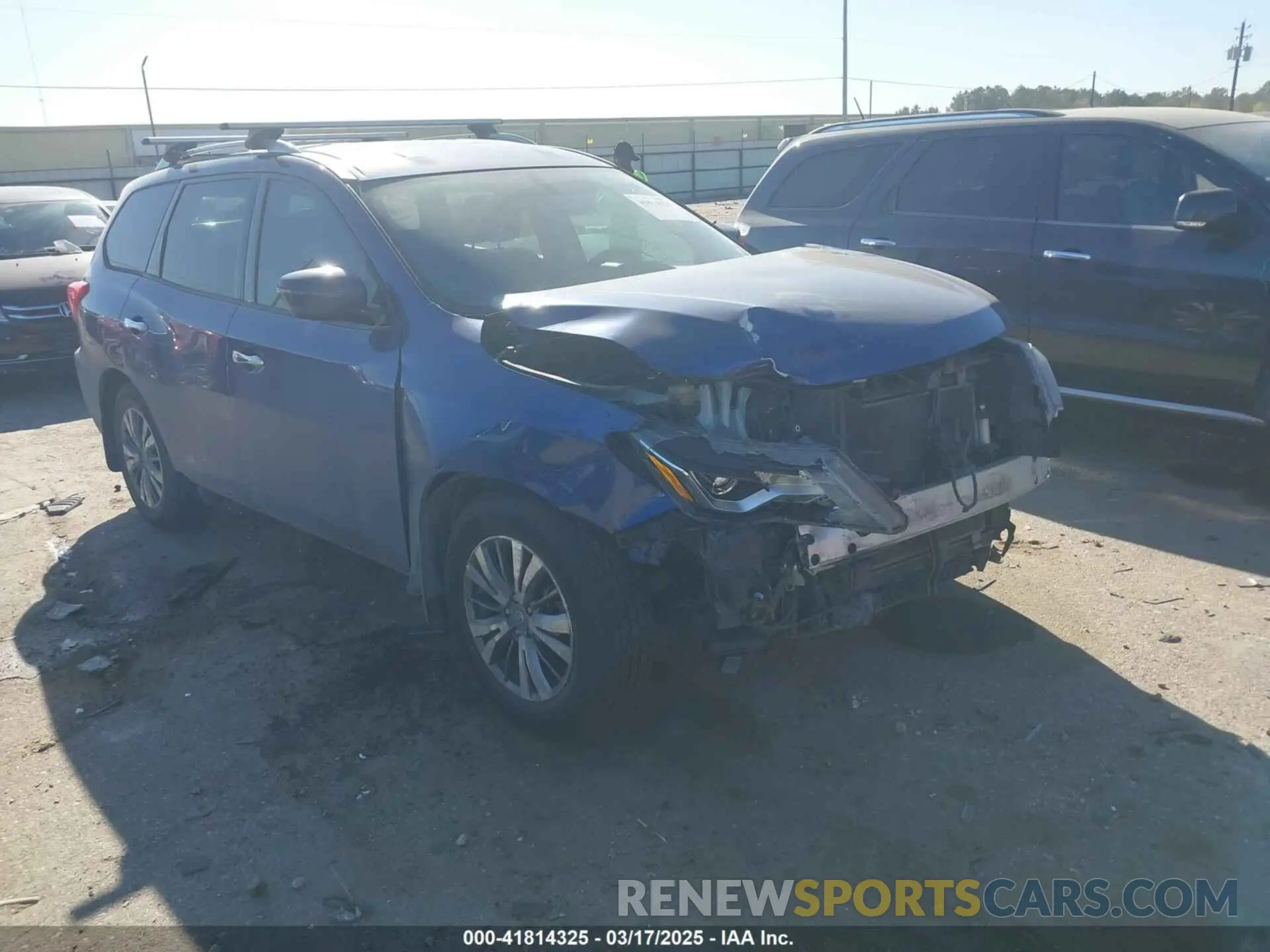 1 Photograph of a damaged car 5N1DR2MN3KC630455 NISSAN PATHFINDER 2019