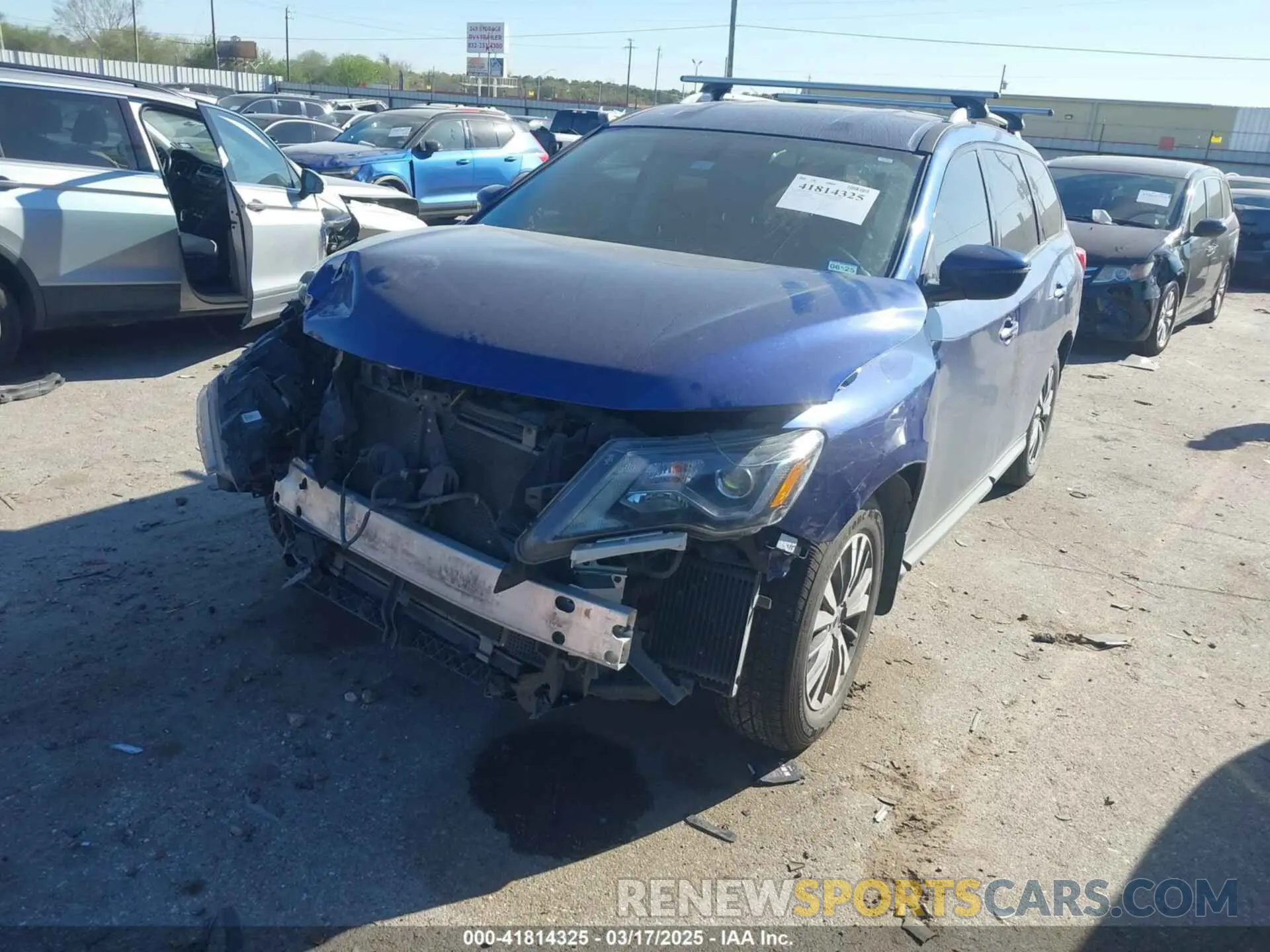 2 Photograph of a damaged car 5N1DR2MN3KC630455 NISSAN PATHFINDER 2019