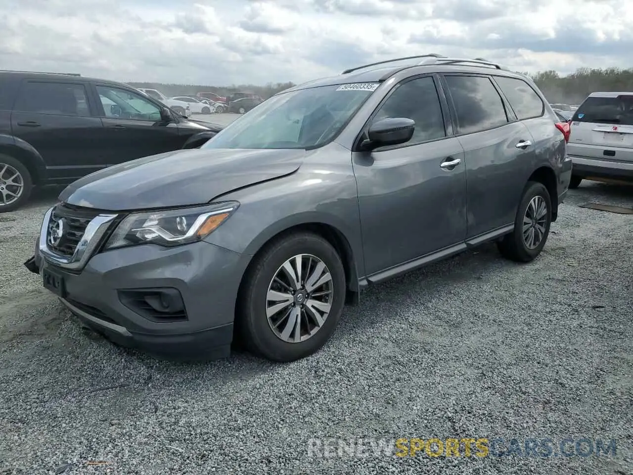 1 Photograph of a damaged car 5N1DR2MN5KC592078 NISSAN PATHFINDER 2019