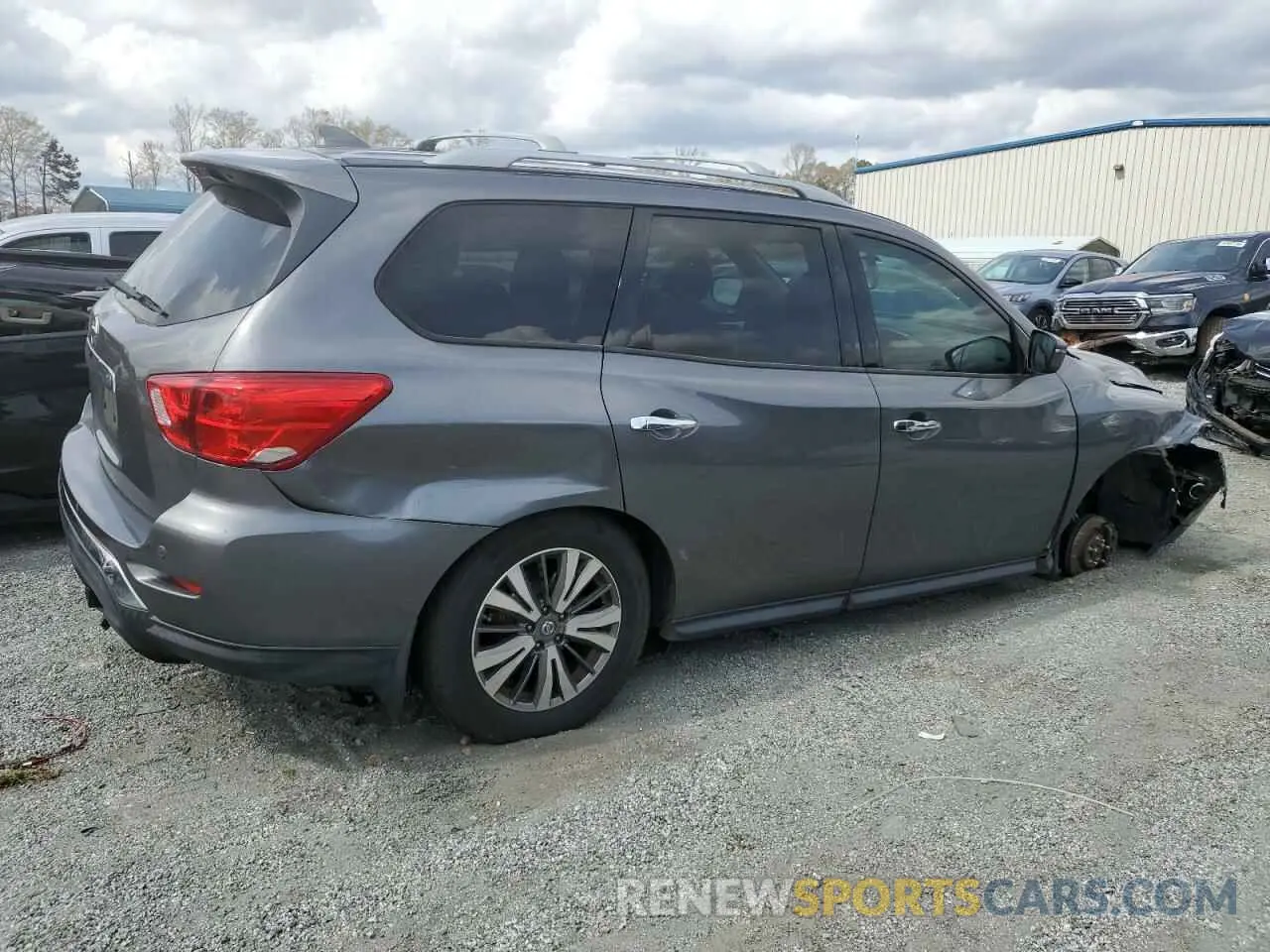 3 Photograph of a damaged car 5N1DR2MN5KC592078 NISSAN PATHFINDER 2019