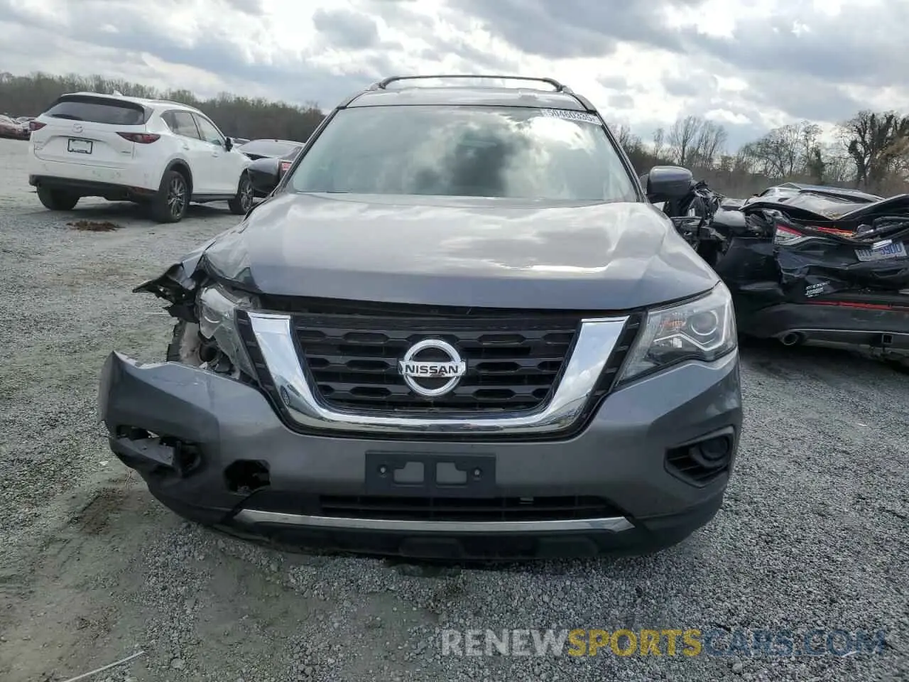 5 Photograph of a damaged car 5N1DR2MN5KC592078 NISSAN PATHFINDER 2019
