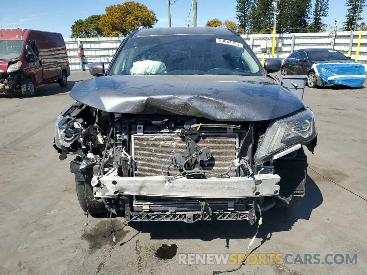 5 Photograph of a damaged car 5N1DR2MN6KC613312 NISSAN PATHFINDER 2019