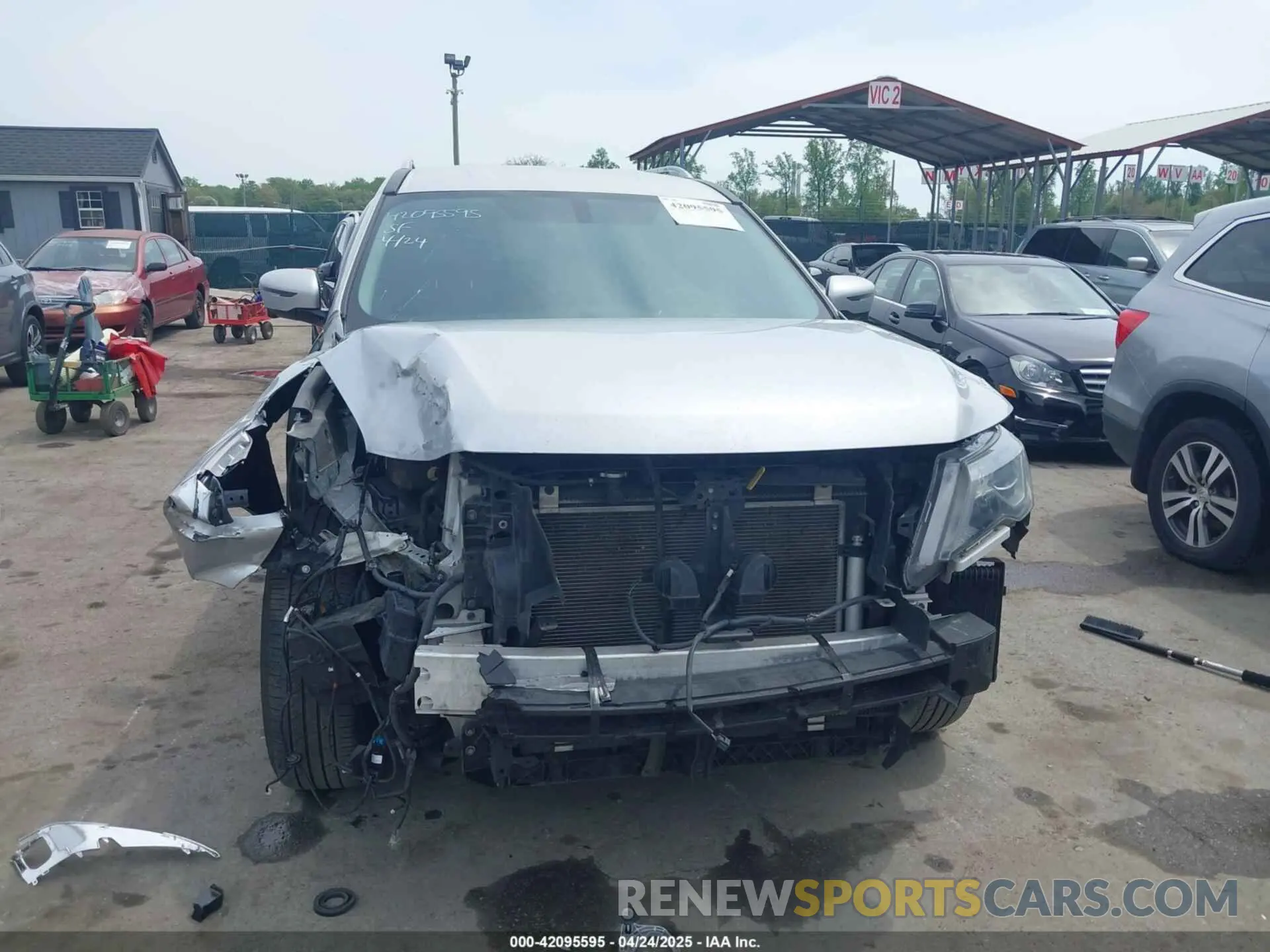 13 Photograph of a damaged car 5N1DR2MN6KC642387 NISSAN PATHFINDER 2019