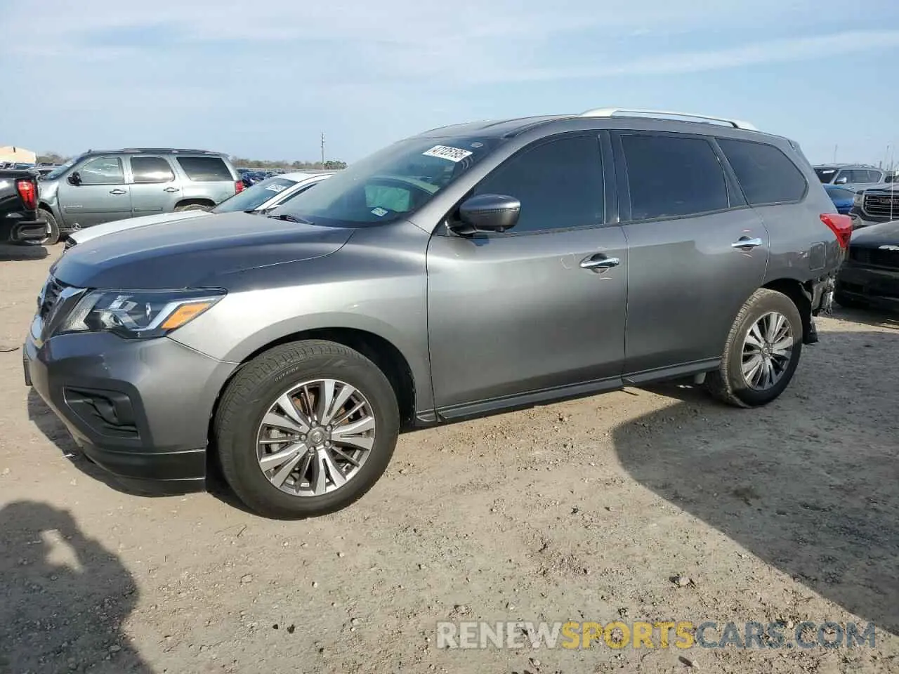 1 Photograph of a damaged car 5N1DR2MN7KC610709 NISSAN PATHFINDER 2019