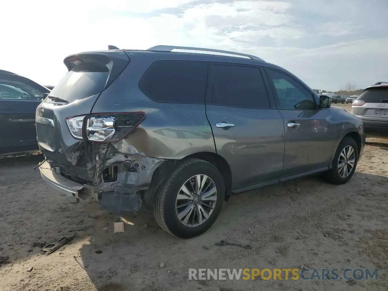 3 Photograph of a damaged car 5N1DR2MN7KC610709 NISSAN PATHFINDER 2019
