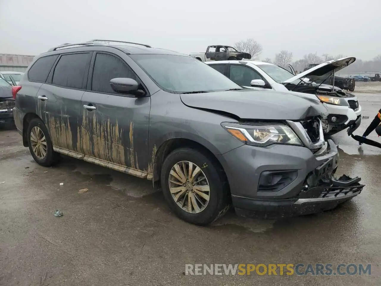 4 Photograph of a damaged car 5N1DR2MN9KC646482 NISSAN PATHFINDER 2019