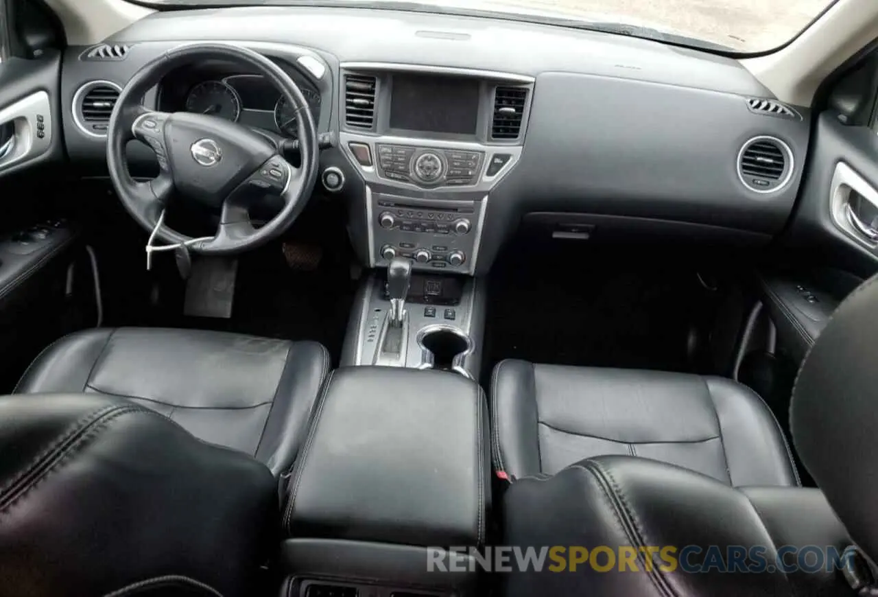 8 Фотография поврежденного автомобиля 5N1DR2MNXKC617492 NISSAN PATHFINDER 2019