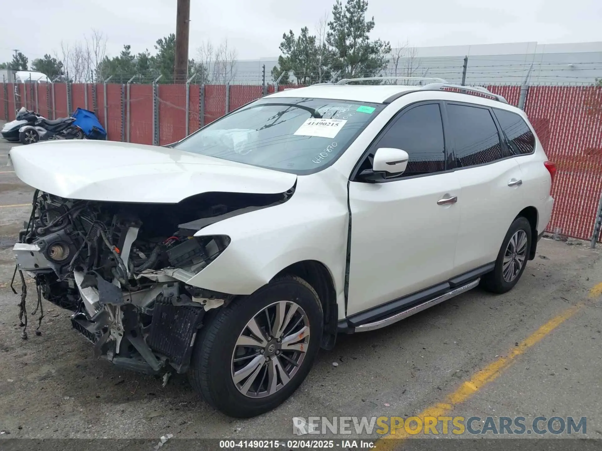 16 Photograph of a damaged car 5N1DR2MNXKC640870 NISSAN PATHFINDER 2019
