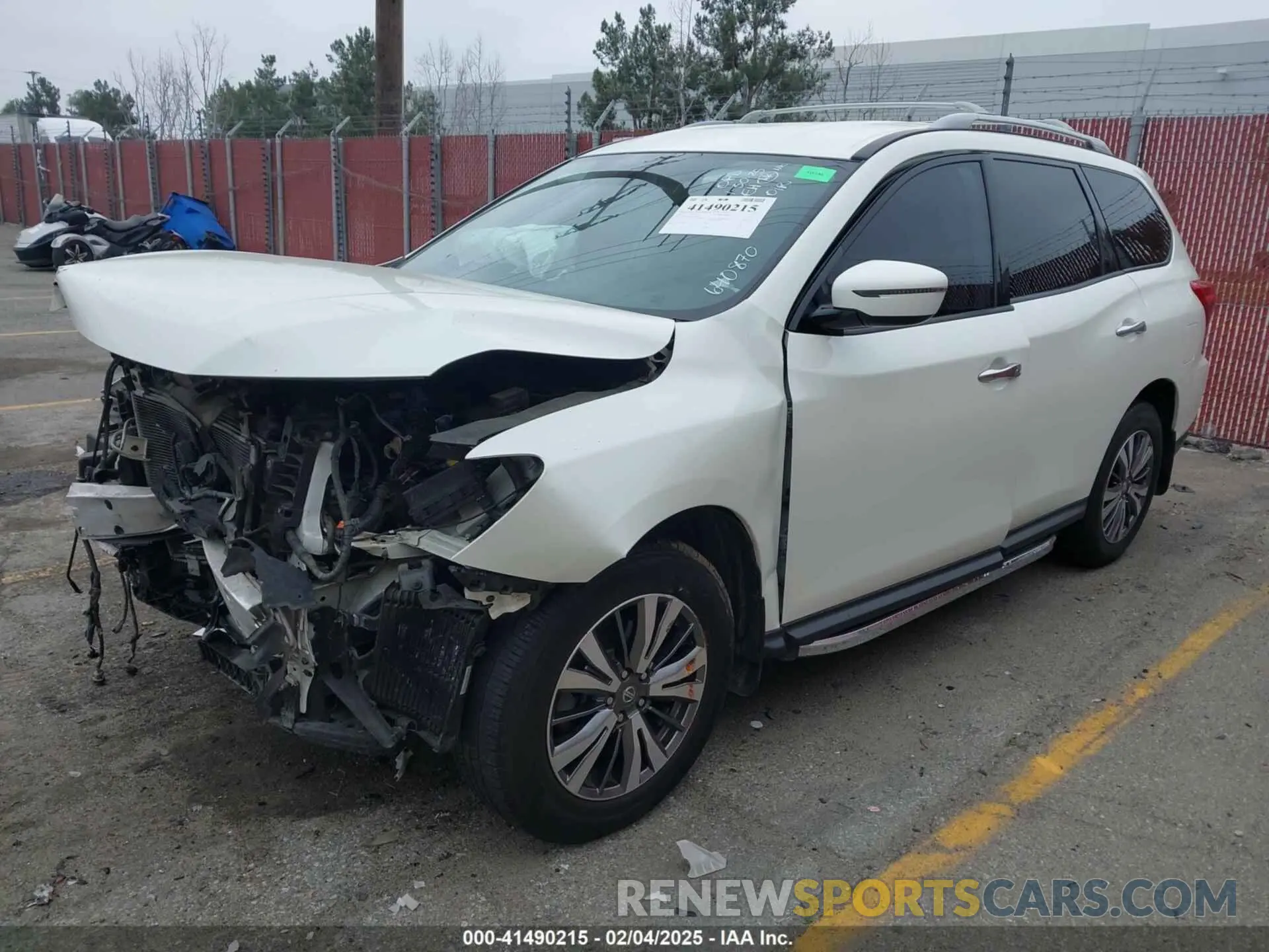 2 Photograph of a damaged car 5N1DR2MNXKC640870 NISSAN PATHFINDER 2019