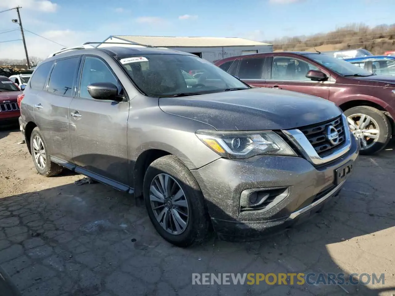 4 Photograph of a damaged car 5N1DR2AM2LC602191 NISSAN PATHFINDER 2020