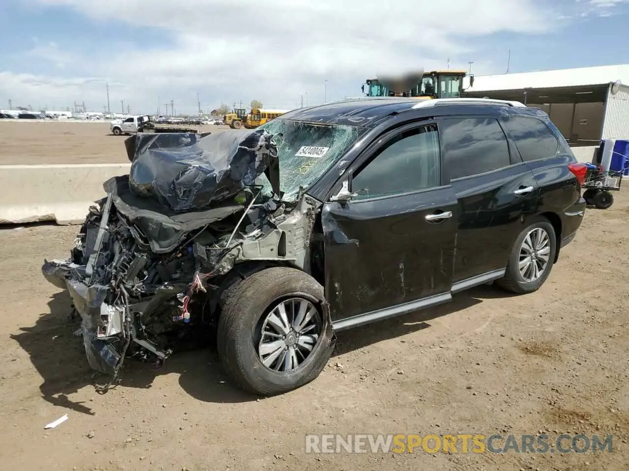 1 Photograph of a damaged car 5N1DR2AM2LC642044 NISSAN PATHFINDER 2020