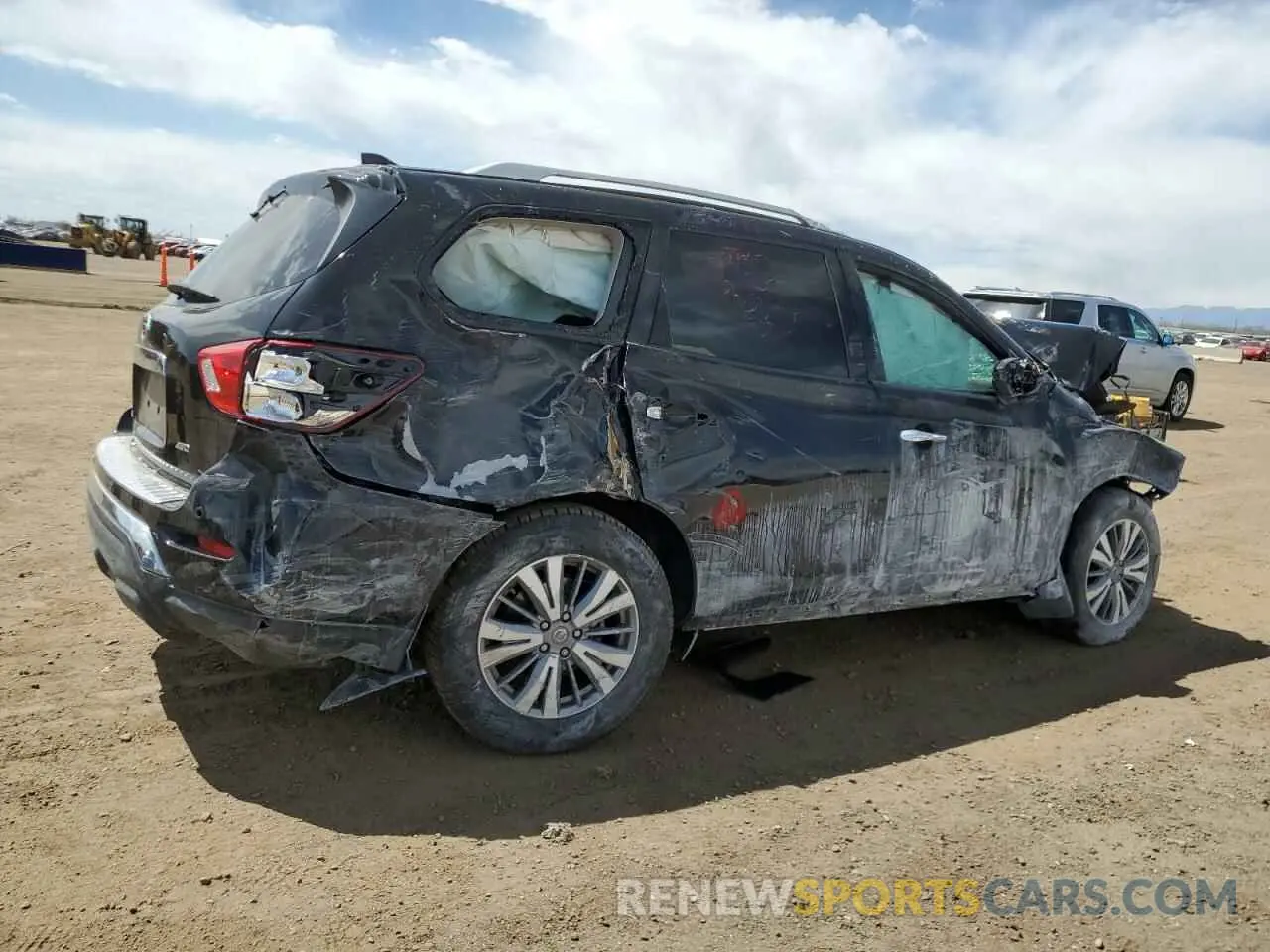 3 Photograph of a damaged car 5N1DR2AM2LC642044 NISSAN PATHFINDER 2020