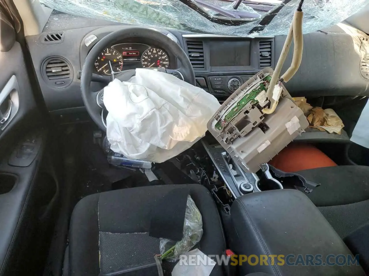 8 Photograph of a damaged car 5N1DR2AM2LC642044 NISSAN PATHFINDER 2020