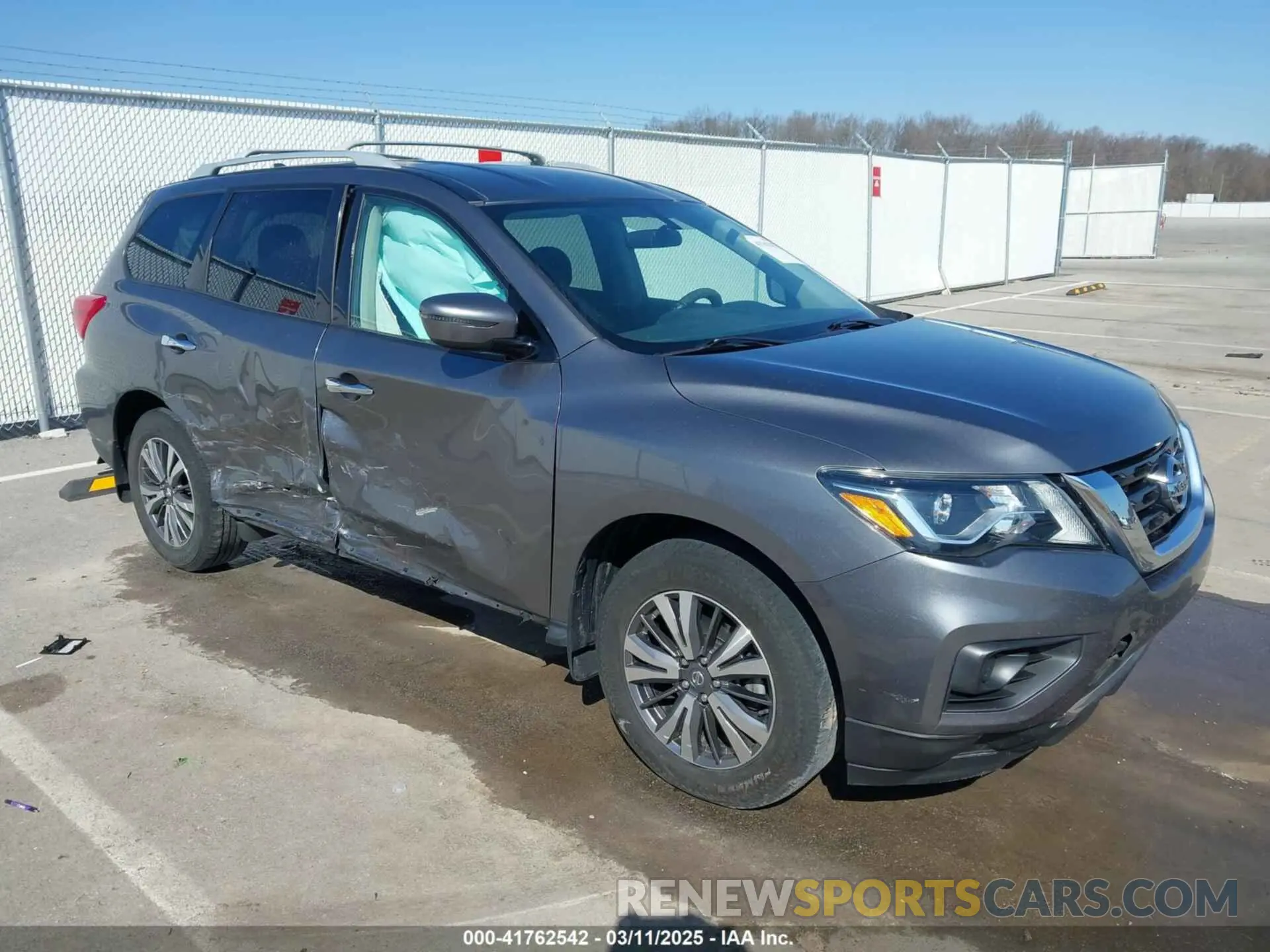 1 Photograph of a damaged car 5N1DR2AM4LC602127 NISSAN PATHFINDER 2020