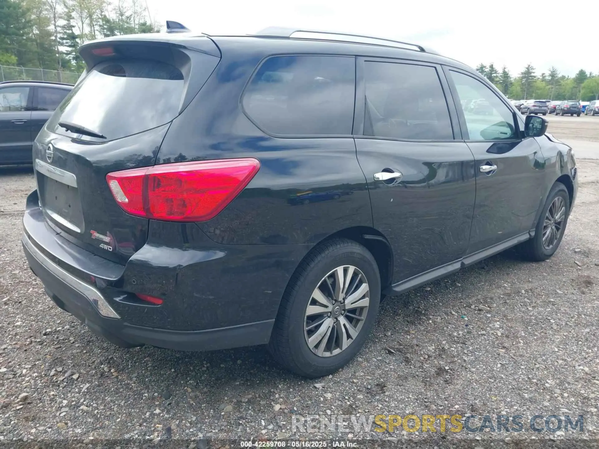 4 Фотография поврежденного автомобиля 5N1DR2AM5LC585886 NISSAN PATHFINDER 2020