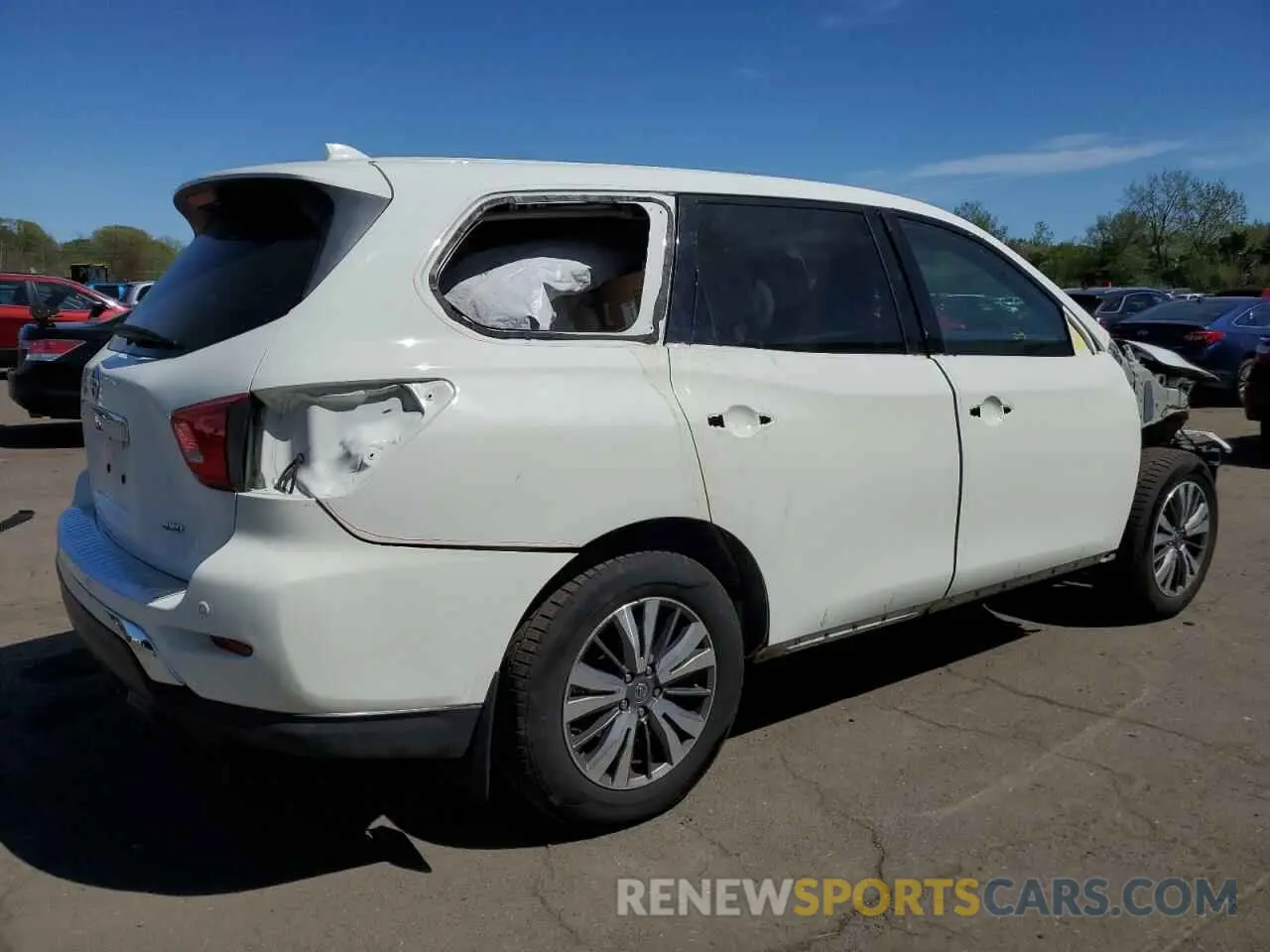 3 Фотография поврежденного автомобиля 5N1DR2AM9LC635284 NISSAN PATHFINDER 2020