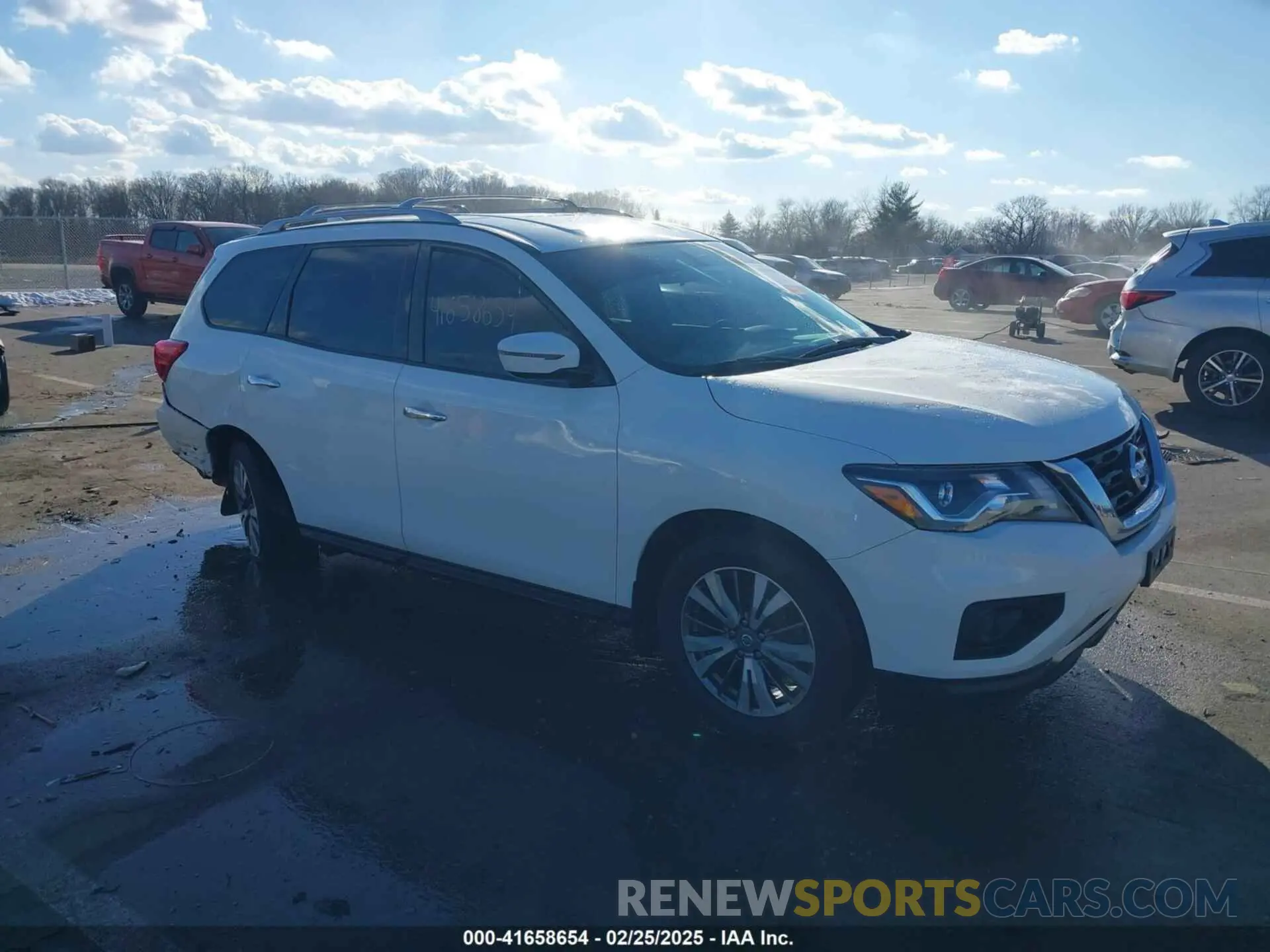1 Photograph of a damaged car 5N1DR2AMXLC621393 NISSAN PATHFINDER 2020