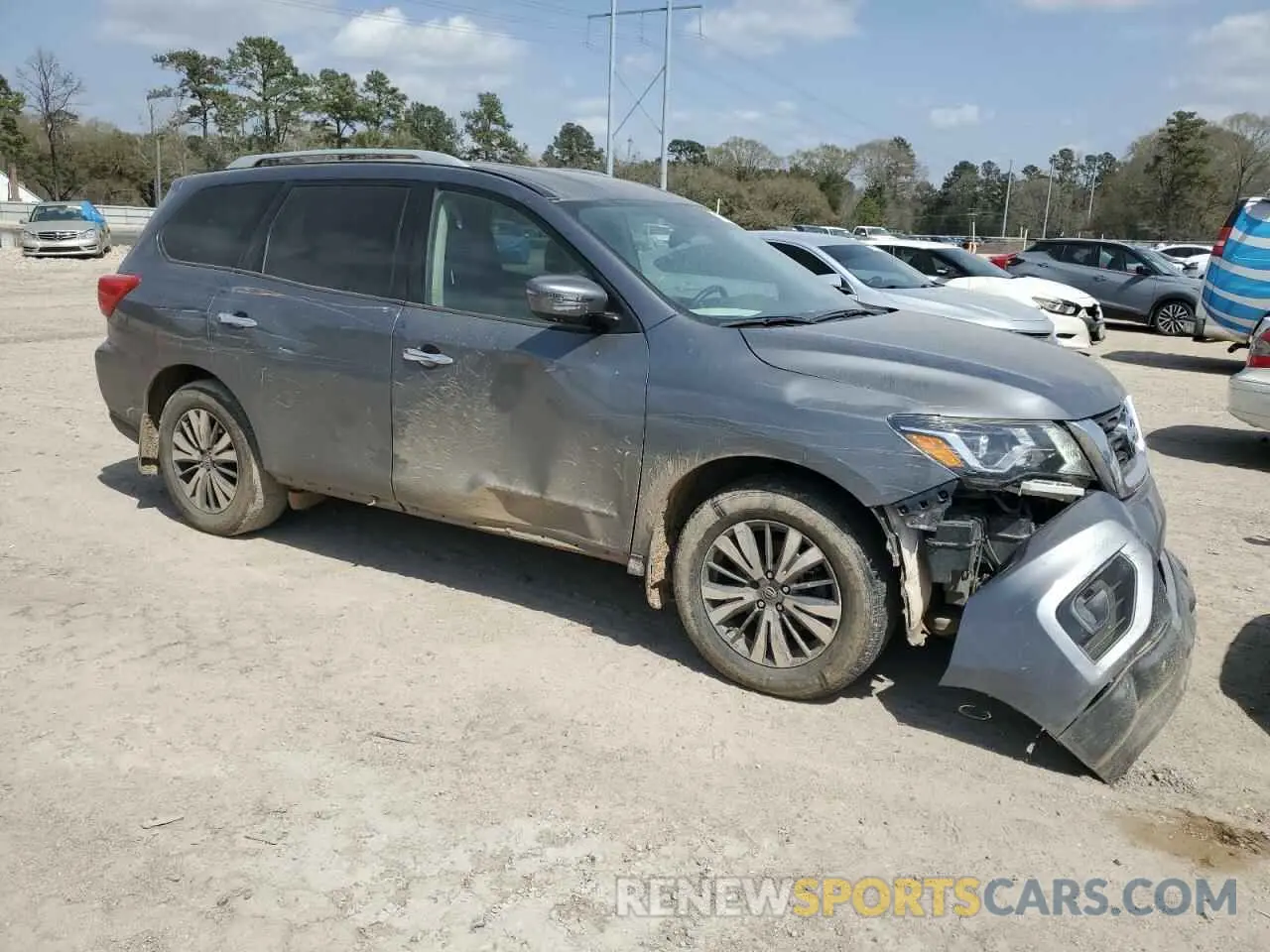 4 Фотография поврежденного автомобиля 5N1DR2AN3LC636097 NISSAN PATHFINDER 2020