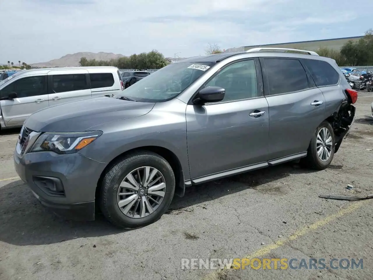 1 Photograph of a damaged car 5N1DR2AN4LC592594 NISSAN PATHFINDER 2020