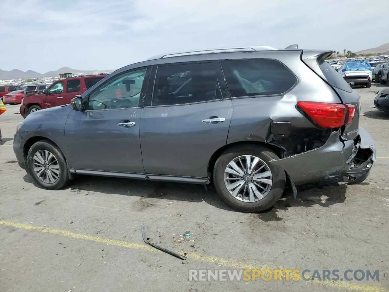 2 Photograph of a damaged car 5N1DR2AN4LC592594 NISSAN PATHFINDER 2020