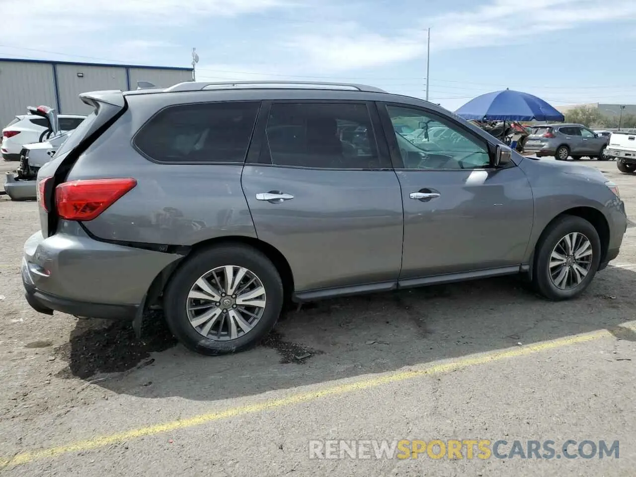 3 Photograph of a damaged car 5N1DR2AN4LC592594 NISSAN PATHFINDER 2020