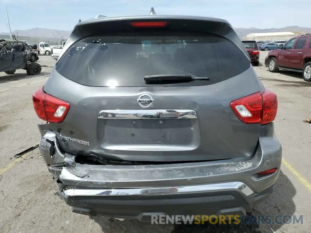 6 Photograph of a damaged car 5N1DR2AN4LC592594 NISSAN PATHFINDER 2020