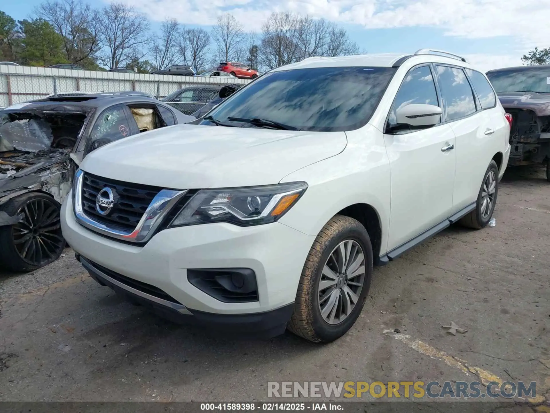 2 Photograph of a damaged car 5N1DR2AN4LC593664 NISSAN PATHFINDER 2020