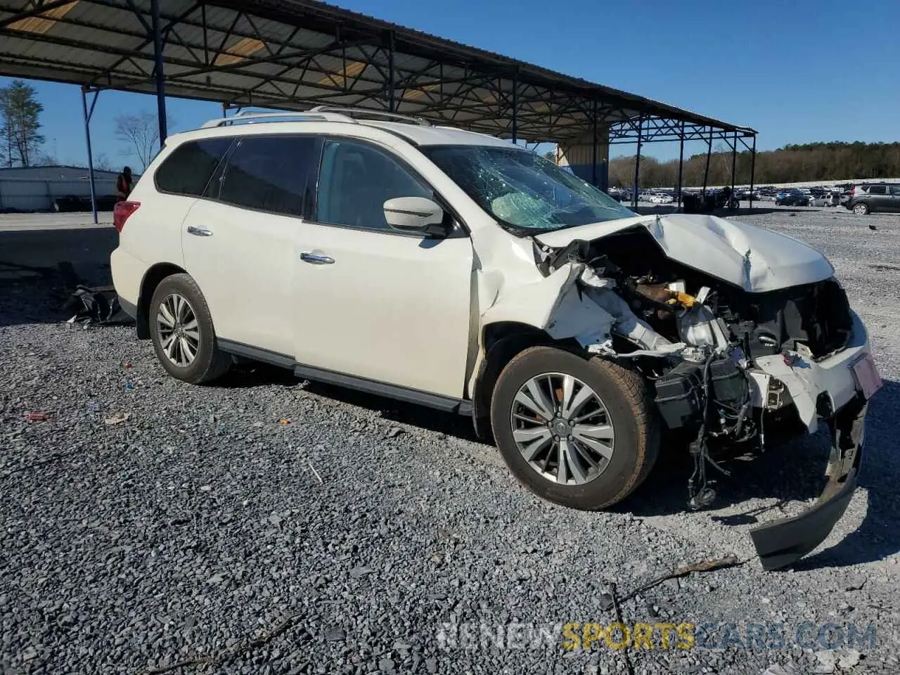4 Photograph of a damaged car 5N1DR2AN7LC596798 NISSAN PATHFINDER 2020