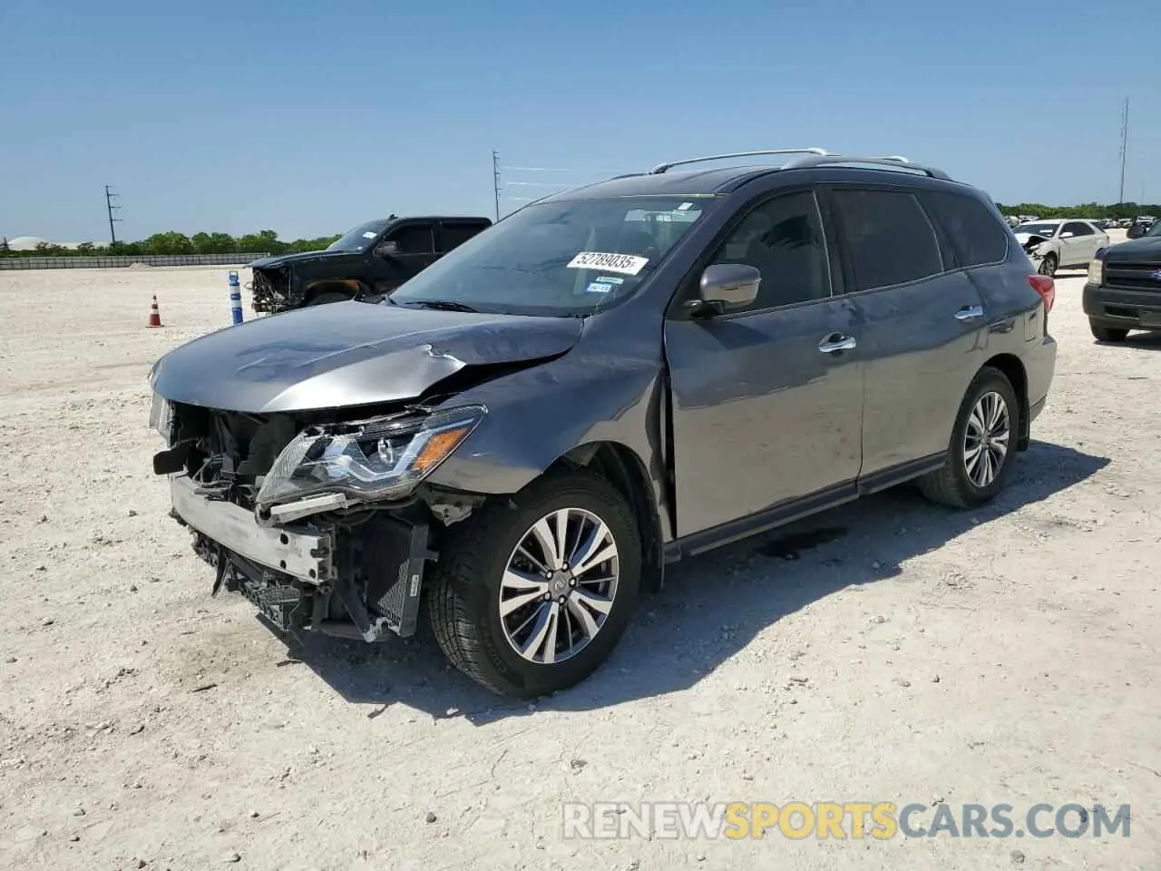 1 Photograph of a damaged car 5N1DR2ANXLC608961 NISSAN PATHFINDER 2020