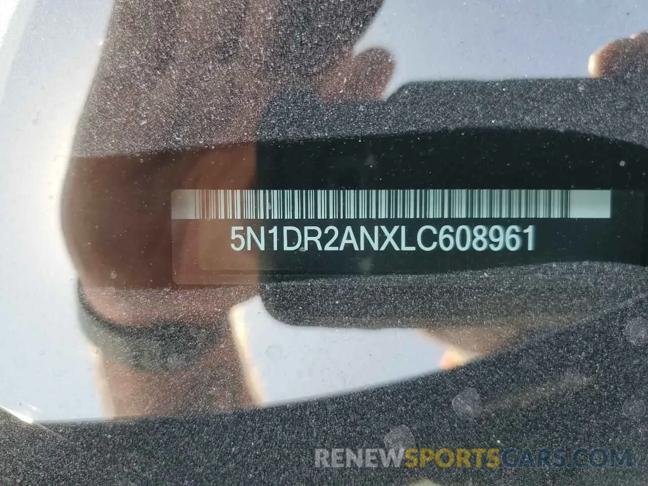 13 Photograph of a damaged car 5N1DR2ANXLC608961 NISSAN PATHFINDER 2020