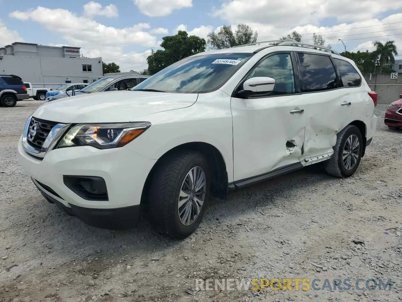 1 Photograph of a damaged car 5N1DR2ANXLC637540 NISSAN PATHFINDER 2020