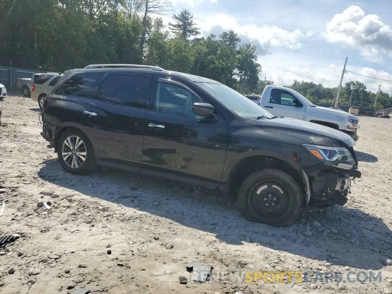 4 Photograph of a damaged car 5N1DR2BM0LC592842 NISSAN PATHFINDER 2020
