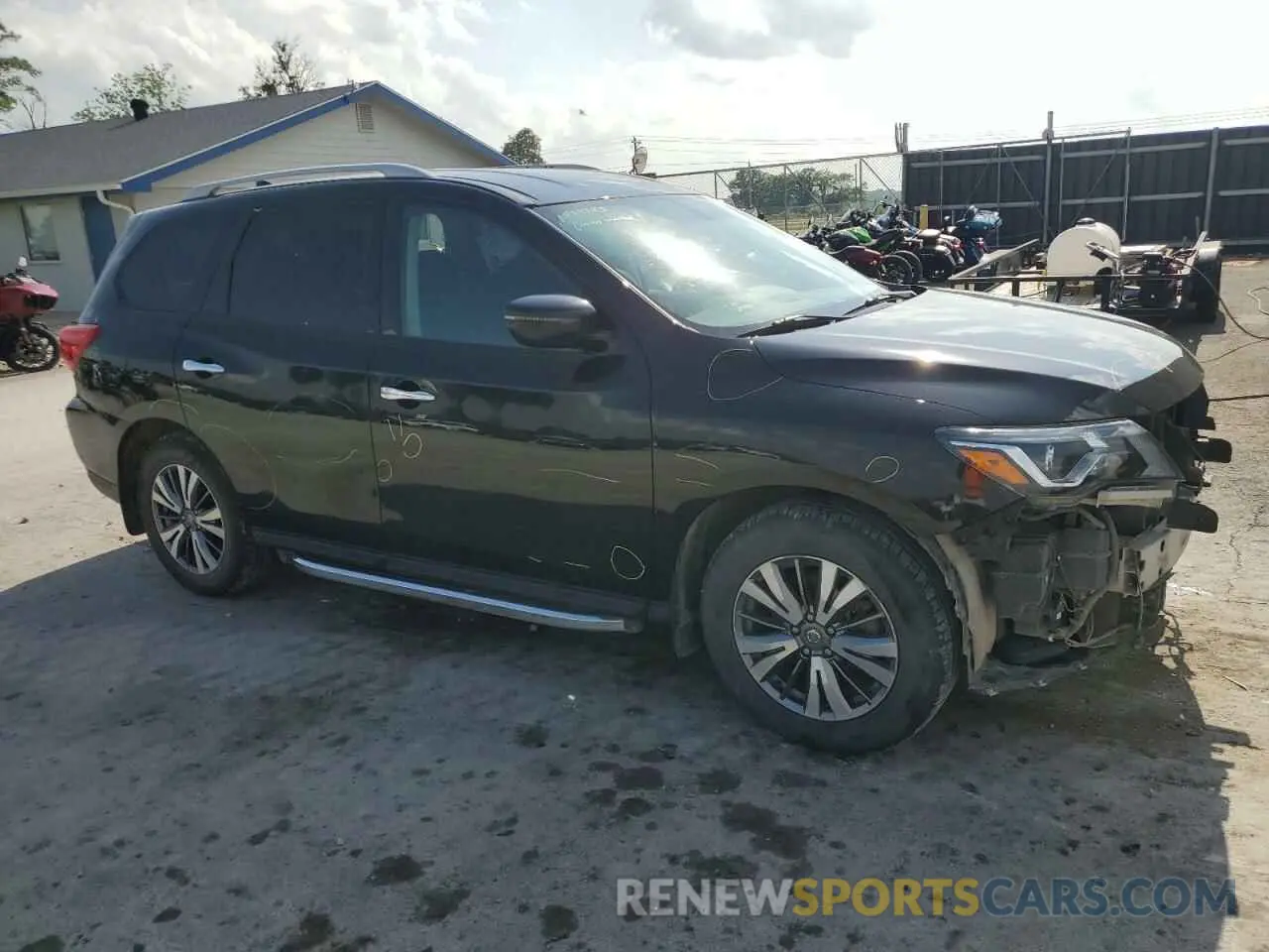 4 Фотография поврежденного автомобиля 5N1DR2BM1LC586371 NISSAN PATHFINDER 2020