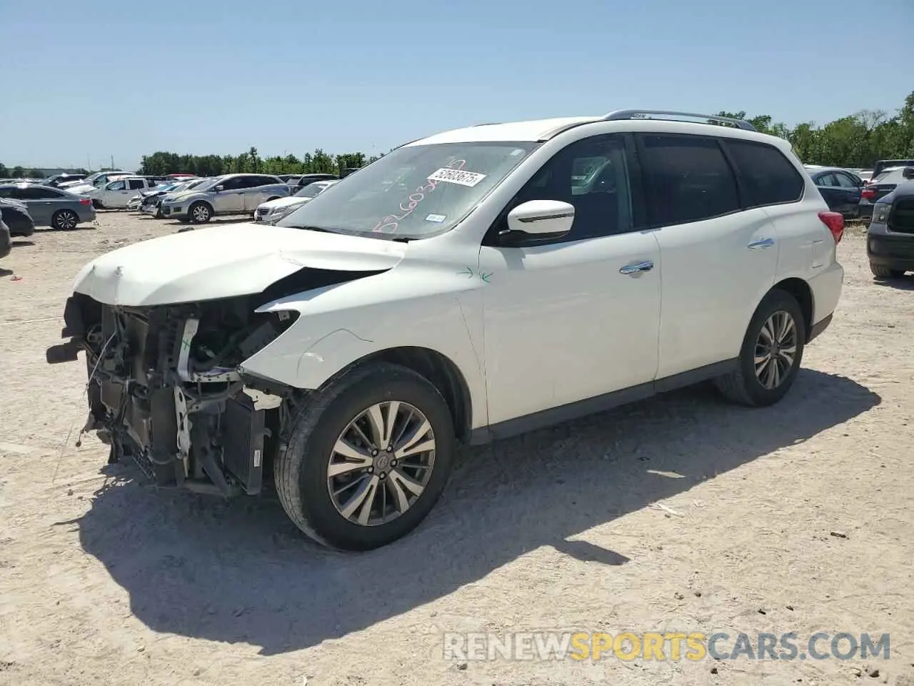 1 Photograph of a damaged car 5N1DR2BM8LC583743 NISSAN PATHFINDER 2020