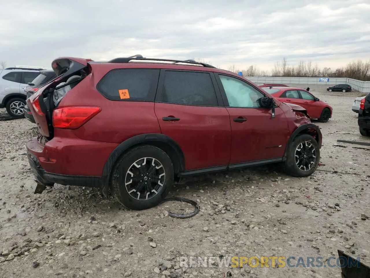 3 Photograph of a damaged car 5N1DR2BM9LC611470 NISSAN PATHFINDER 2020