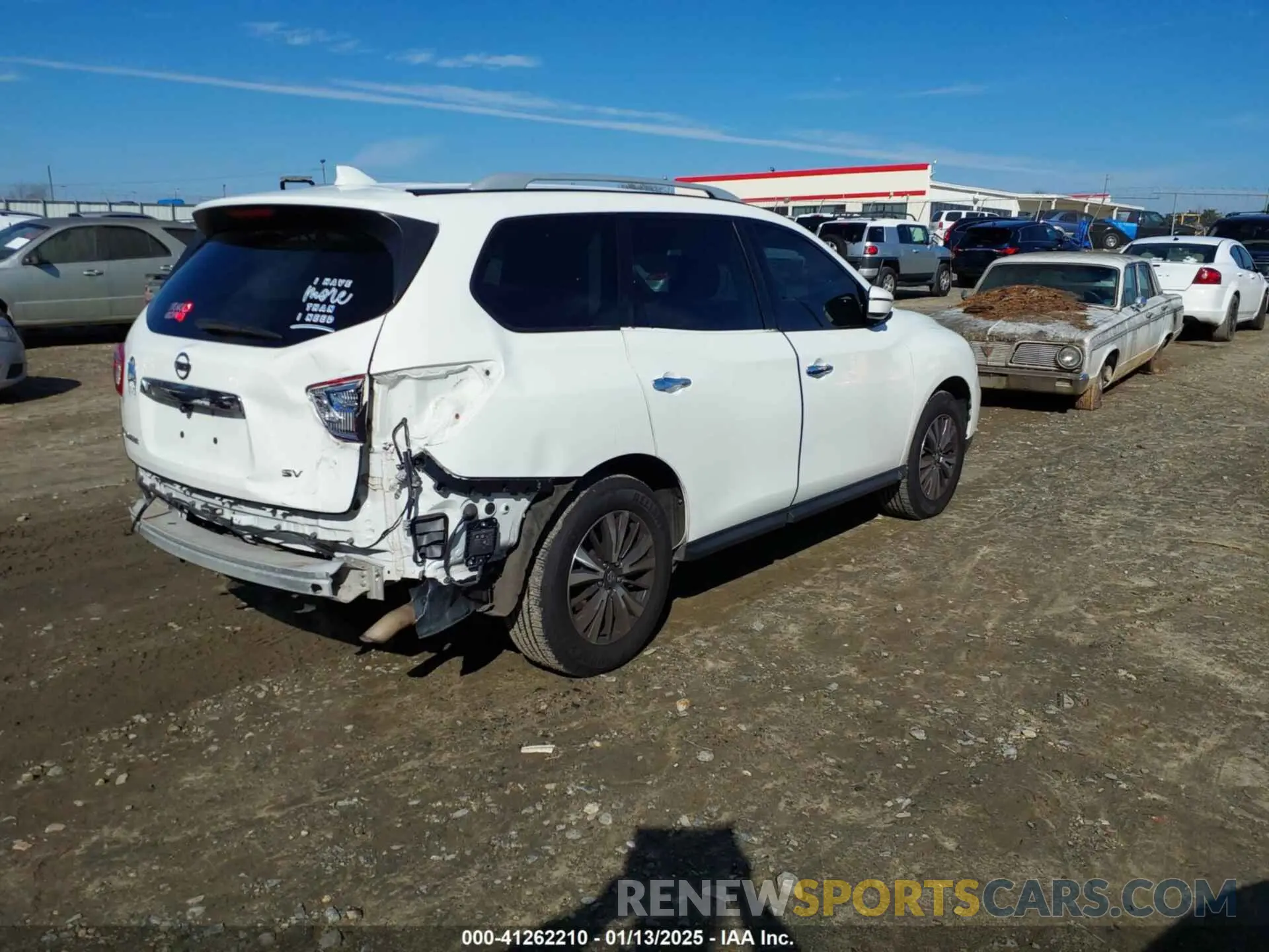 4 Фотография поврежденного автомобиля 5N1DR2BN0LC614007 NISSAN PATHFINDER 2020