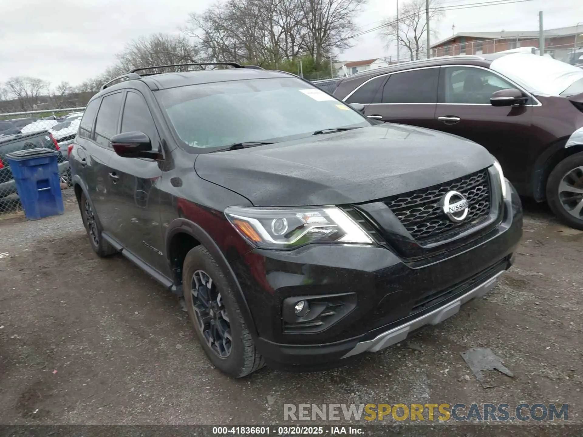 1 Photograph of a damaged car 5N1DR2BN3LC584694 NISSAN PATHFINDER 2020