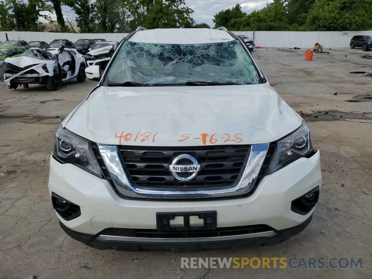 5 Photograph of a damaged car 5N1DR2BN3LC623039 NISSAN PATHFINDER 2020