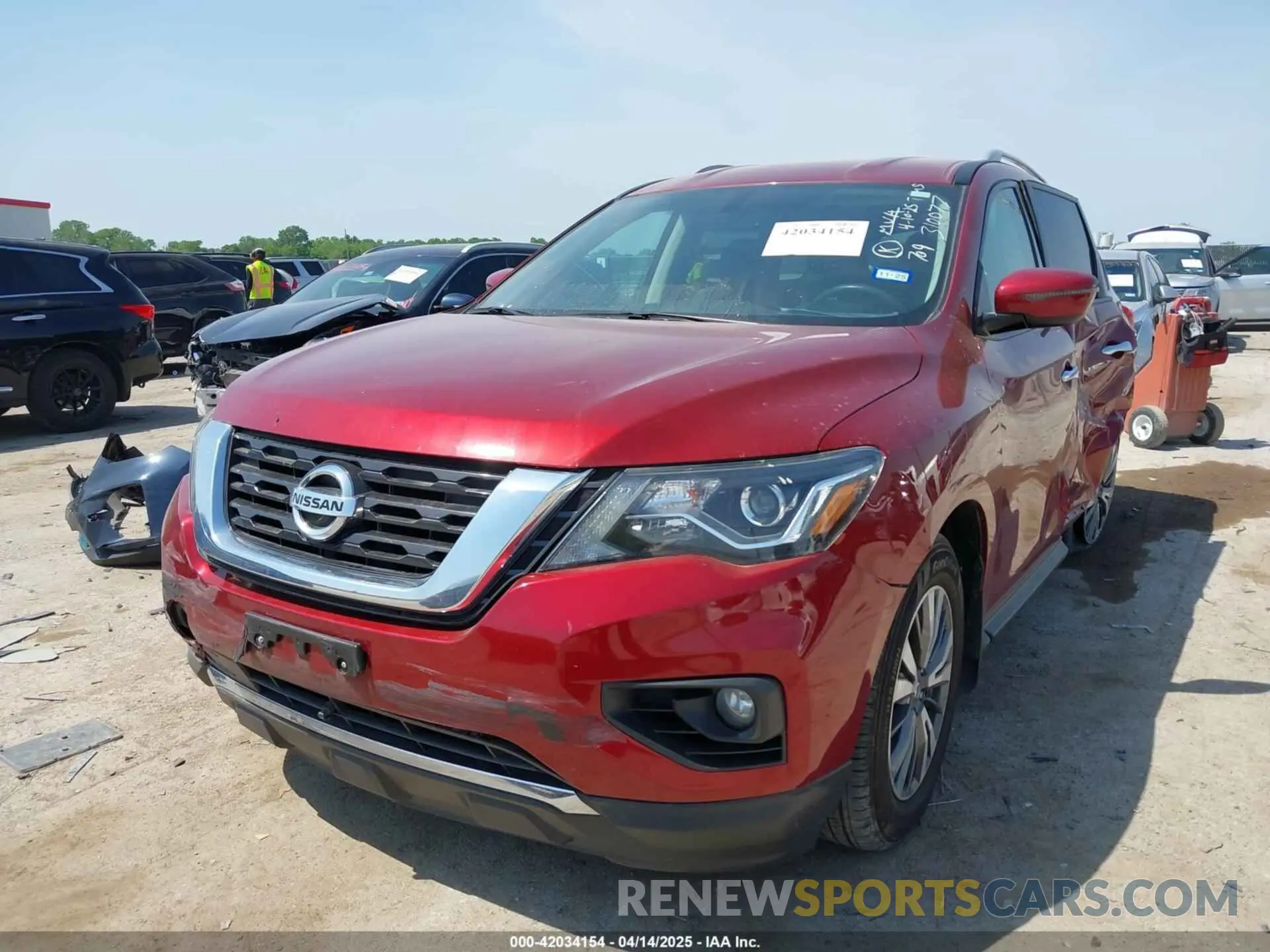2 Фотография поврежденного автомобиля 5N1DR2BN4LC638360 NISSAN PATHFINDER 2020