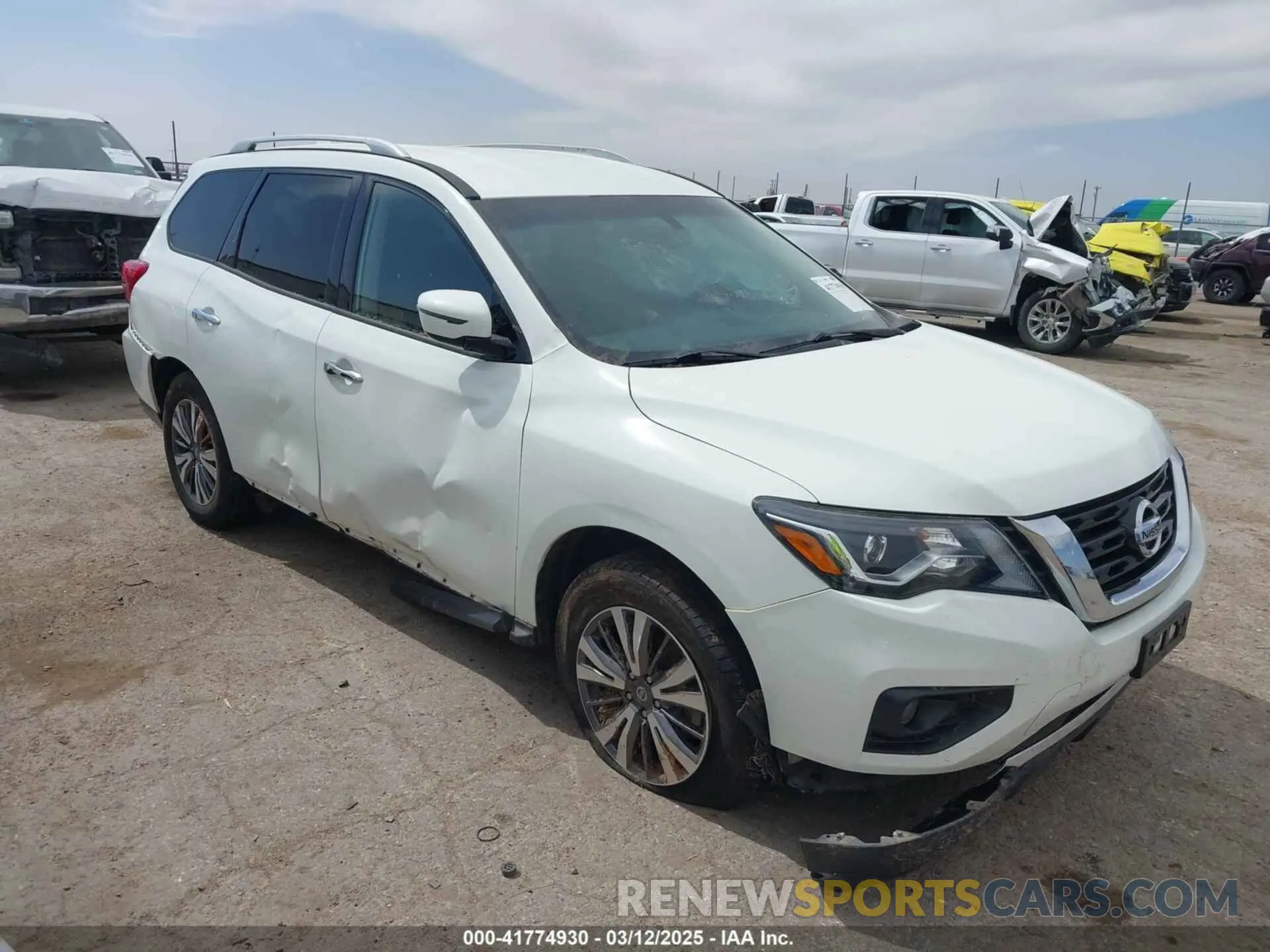 1 Photograph of a damaged car 5N1DR2BN9LC616922 NISSAN PATHFINDER 2020