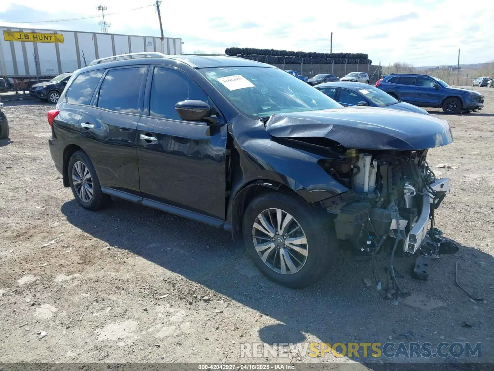 1 Фотография поврежденного автомобиля 5N1DR2BNXLC650206 NISSAN PATHFINDER 2020