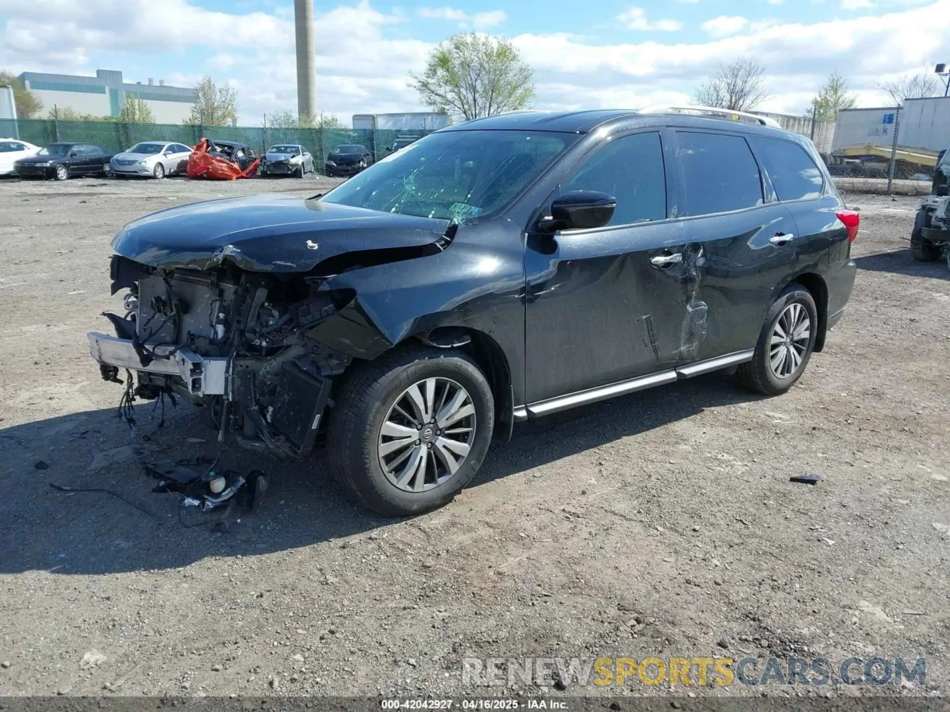 2 Фотография поврежденного автомобиля 5N1DR2BNXLC650206 NISSAN PATHFINDER 2020