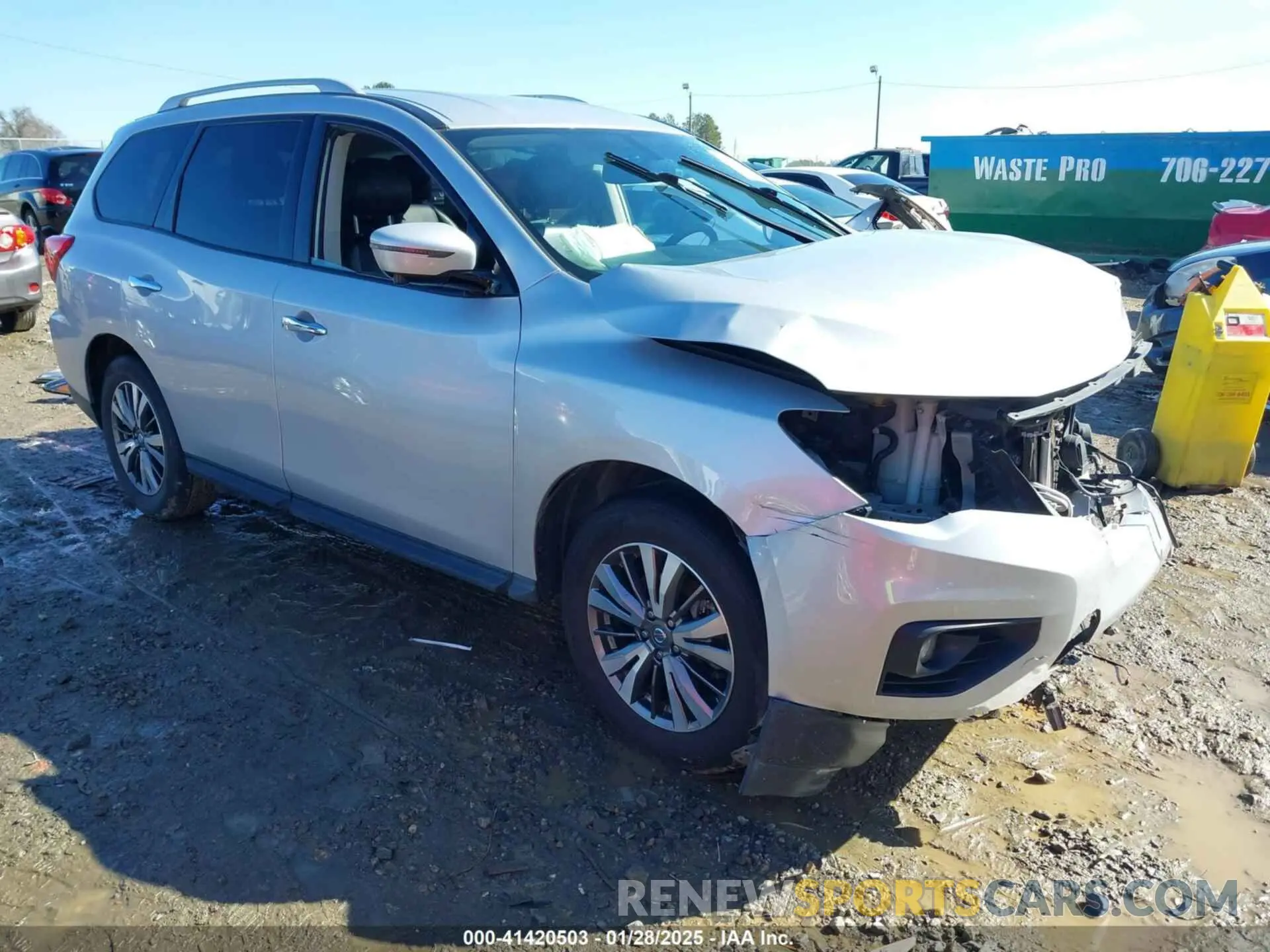 1 Photograph of a damaged car 5N1DR2CM4LC605235 NISSAN PATHFINDER 2020