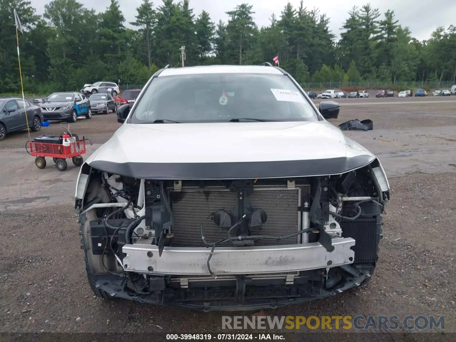 12 Photograph of a damaged car 5N1DR2CM6LC599776 NISSAN PATHFINDER 2020
