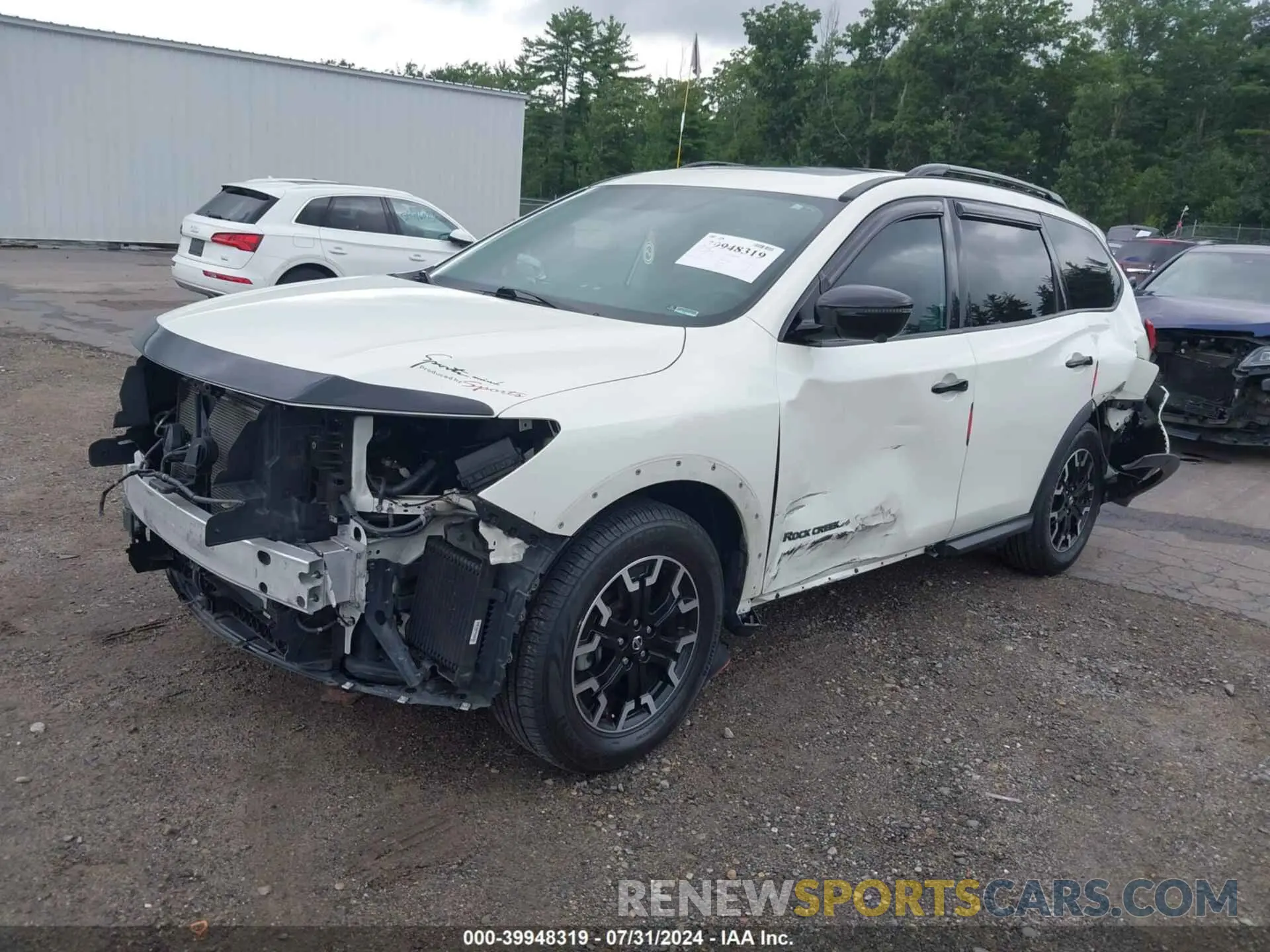 2 Photograph of a damaged car 5N1DR2CM6LC599776 NISSAN PATHFINDER 2020