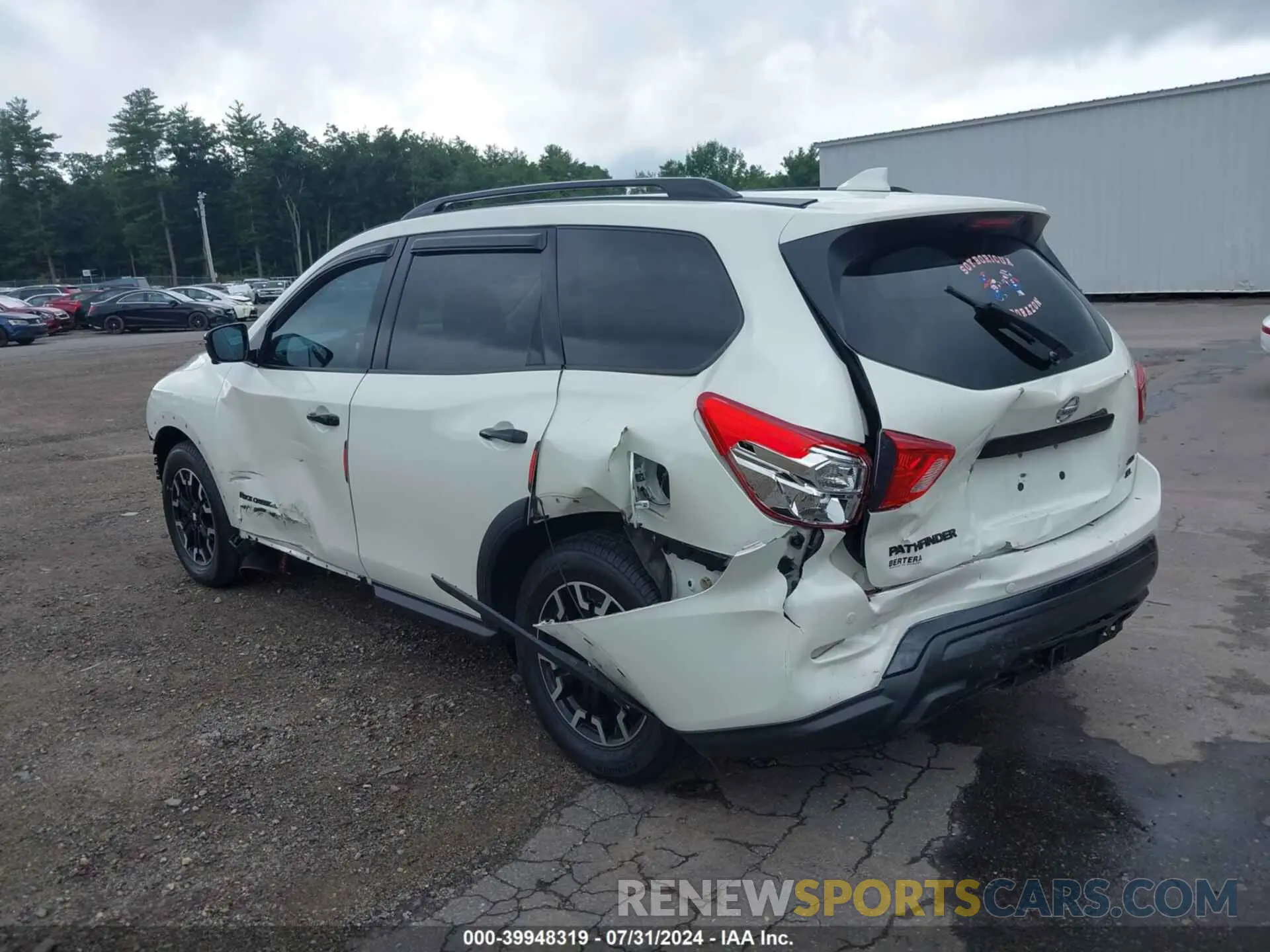 3 Photograph of a damaged car 5N1DR2CM6LC599776 NISSAN PATHFINDER 2020