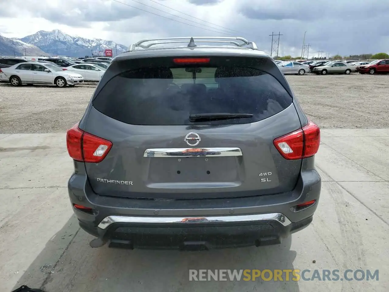 6 Photograph of a damaged car 5N1DR2CM7LC596322 NISSAN PATHFINDER 2020