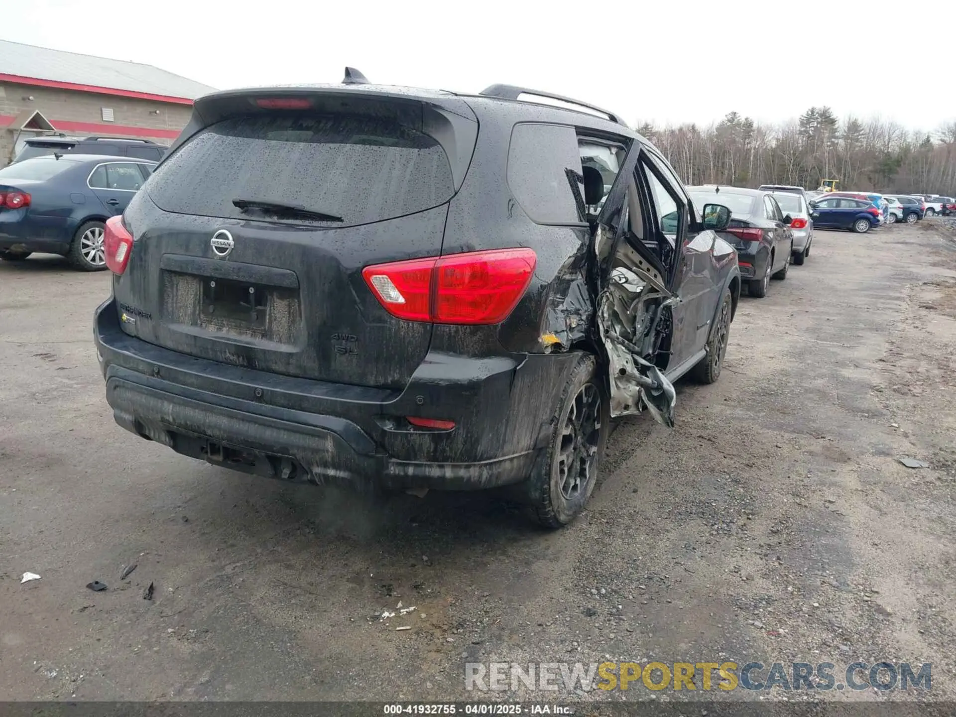 4 Фотография поврежденного автомобиля 5N1DR2CM8LC605030 NISSAN PATHFINDER 2020