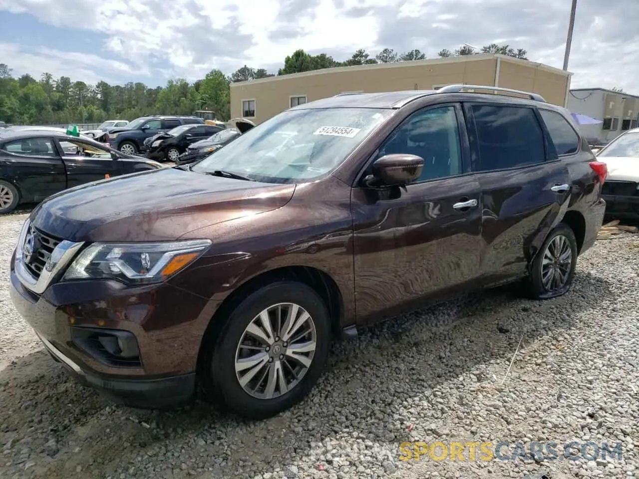 1 Photograph of a damaged car 5N1DR2CN1LC598026 NISSAN PATHFINDER 2020