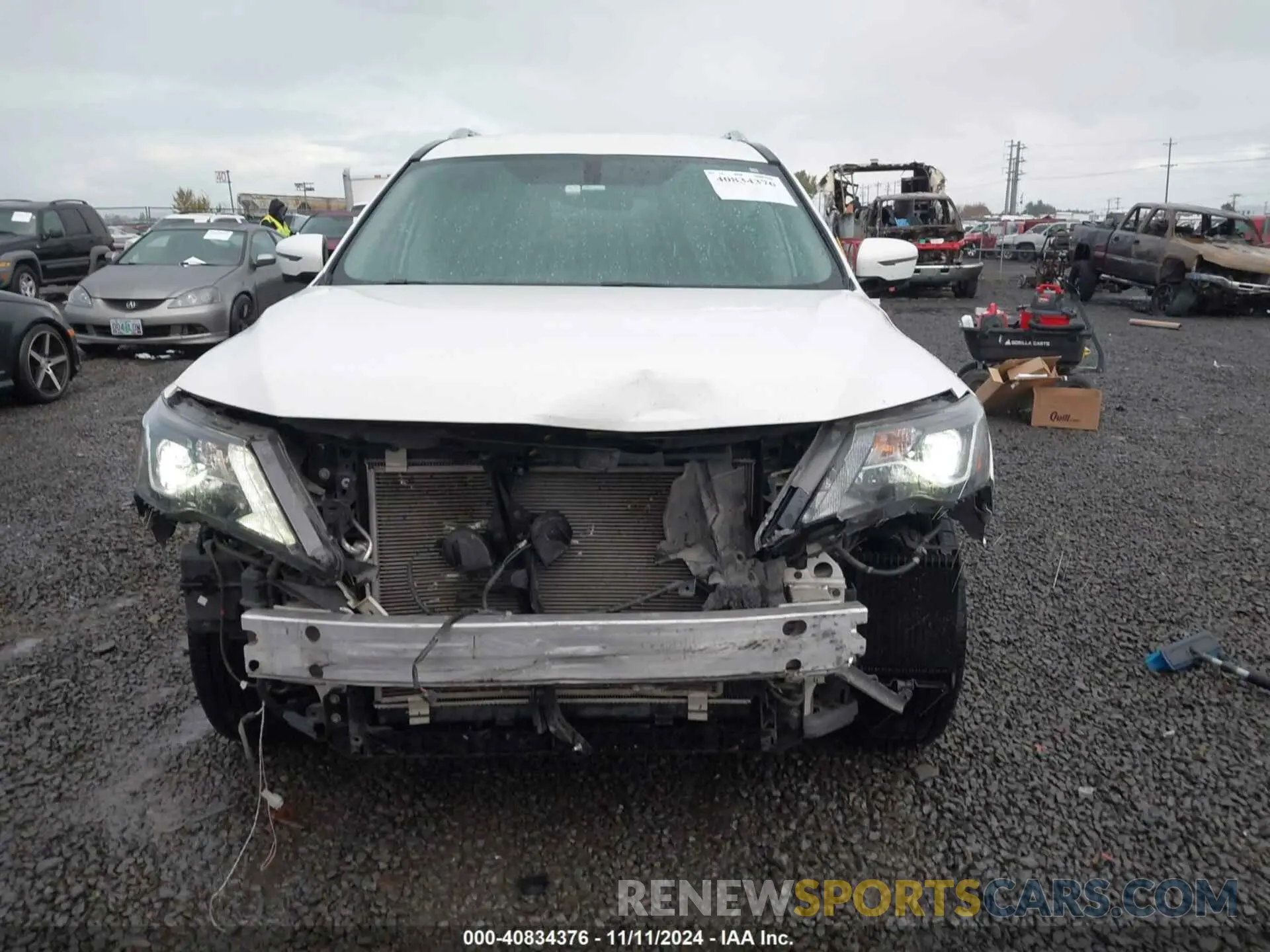 13 Фотография поврежденного автомобиля 5N1DR2CN1LC603919 NISSAN PATHFINDER 2020